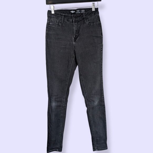 2 Pairs of Old Navy Black Rockstar Super Skinny Jeans (size 4) - Picture 8 of 14